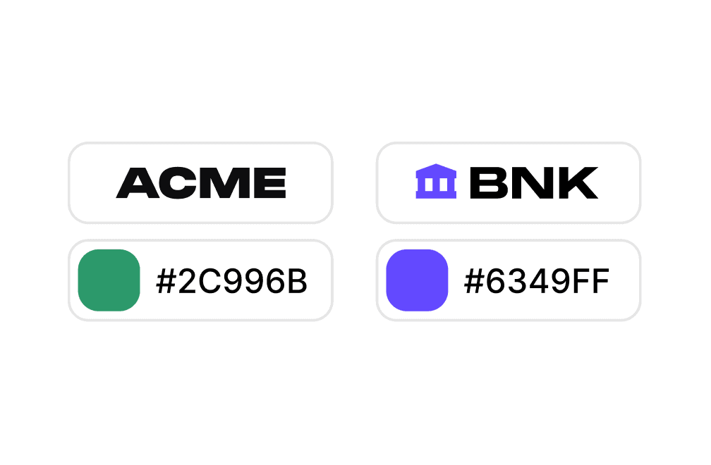 Personalizing demo branding